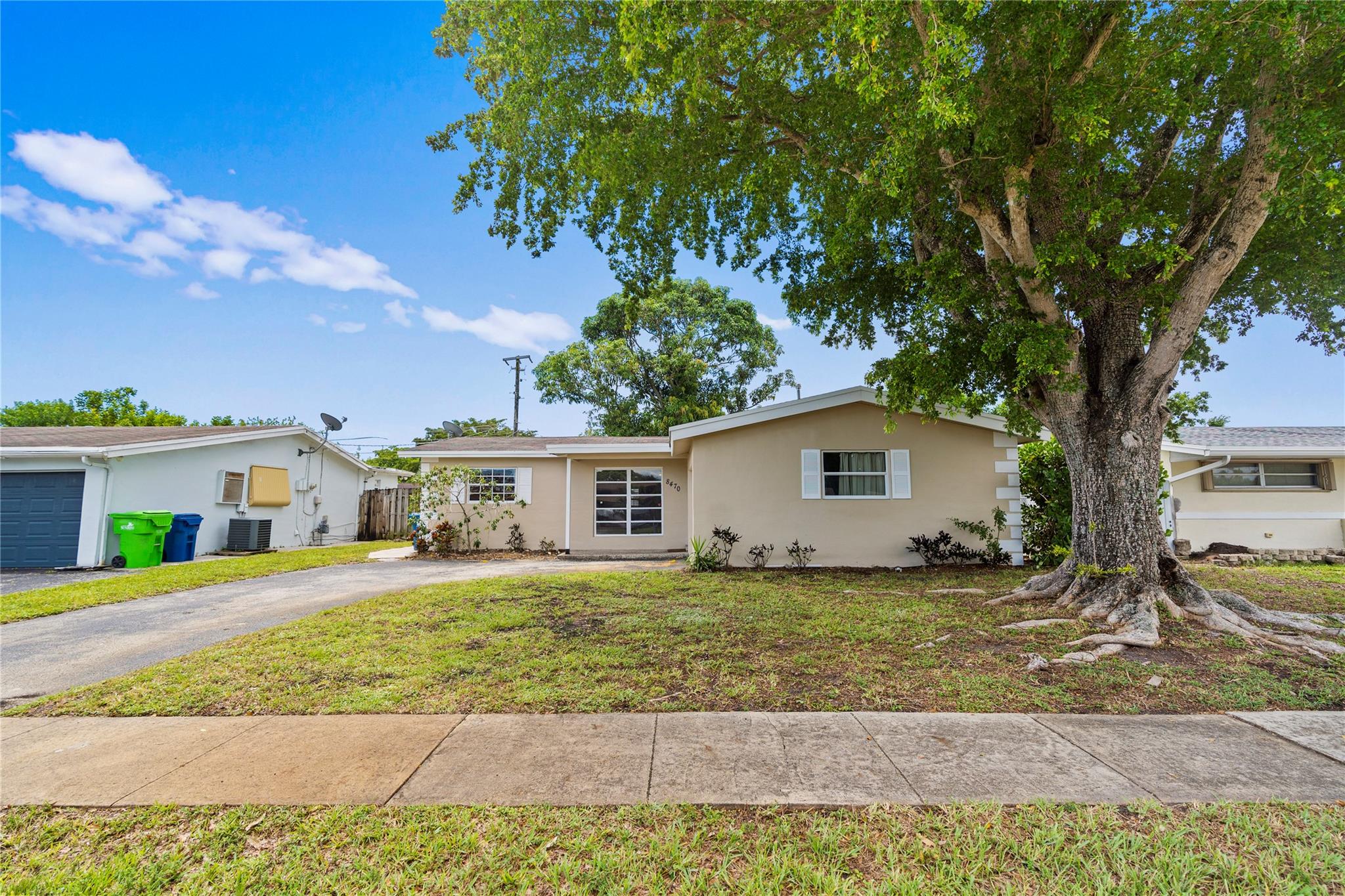Come make this your home today! 3-bedroom, 2-bathroom home is full of potential and ready for your personal touch. Featuring a spacious layout, it includes an additional flex room—perfect for a home office, playroom, or second living area. Fresh interior and exterior paint, a 6-year-old A/C, a 2012 roof, and plumbing updated throughout the house. Space in the backyard to add a pool. Located on a quiet street just minutes from top-rated schools, parks, shopping, and major highways. All information on MLS for this listing is deemed accurate but not guaranteed & subject to errors & changes without notice.