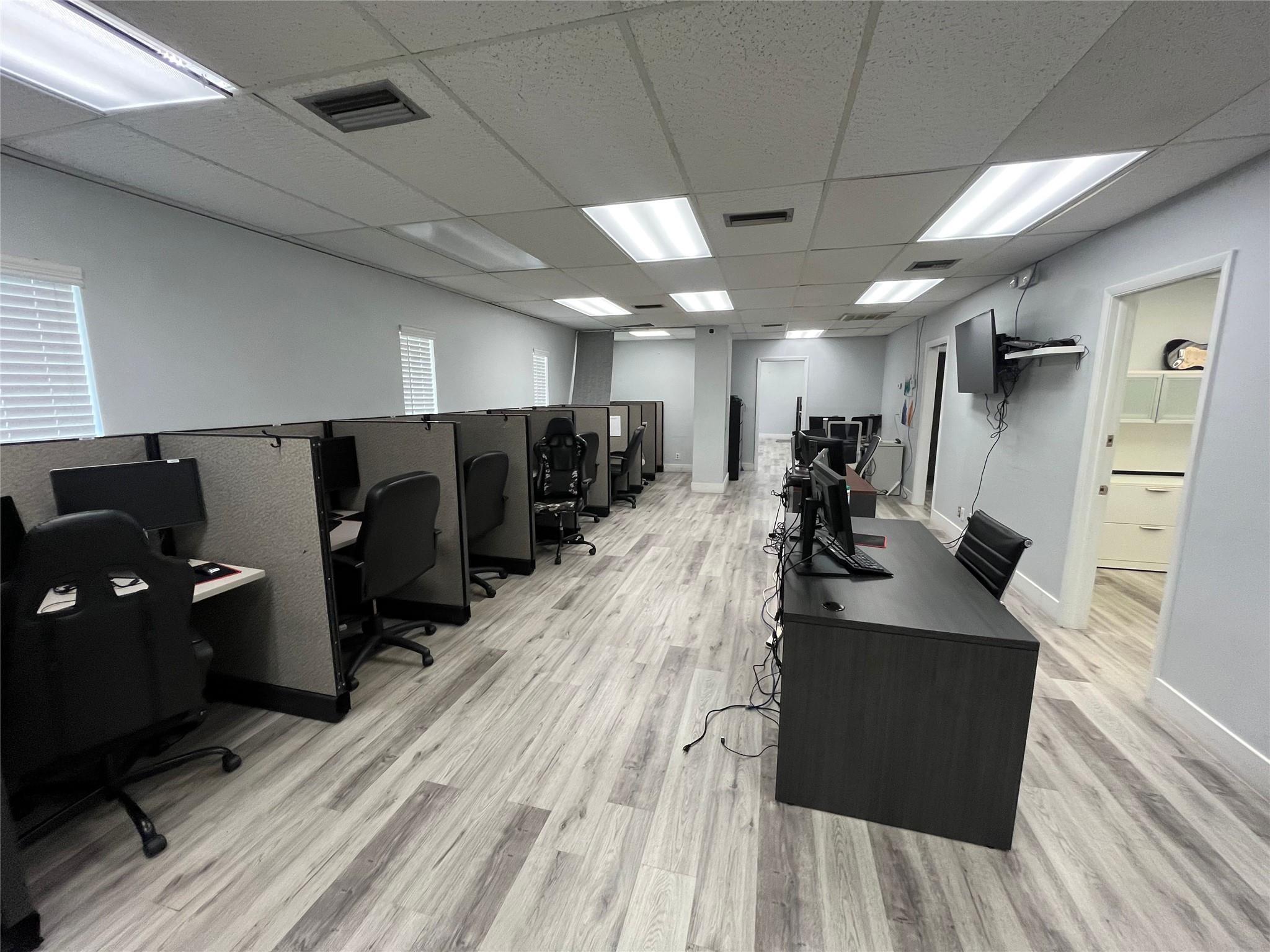 This 1,500 sq ft professional office suite is available with/without furniture, offering a move-in ready setup in a prime Fort Lauderdale location. The space features a welcoming waiting room, a convenient kitchenette, and a private bathroom, making it ideal for a variety of professional uses. Located in a well-maintained building with great visibility and ample parking, this suite is perfect for businesses seeking a clean, functional, and flexible workspace. 1001 W Cypress Creek Rd, also known as the Executive Office Park, features over 80,000 square feet of office space along W Cypress Creek Rd. This property sits just northeast of the Ft Lauderdale Executive airport and Powerline Rd providing quick access to other major roadways along the east coast.