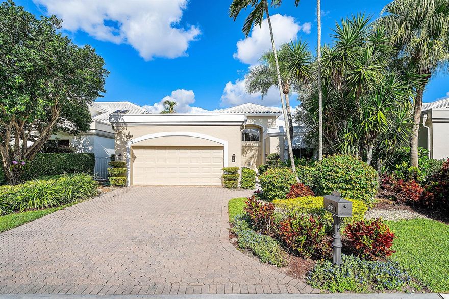 Located in the desirable Lakes of Sutton subdivision within the Polo Club of Boca Raton, this lovely one story residence offers an exceptional opportunity own your dream home. Featuring 2,879 sq ft under air, the home offers 3 bedrooms and 3 full baths with a well-designed, functional floor plan.Enjoy beautiful lake and golf course views from the screened-in patio, providing a peaceful setting for outdoor living & entertaining. The interior offers abundant natural light enhanced by skylights, a formal dining room, & spacious living areas that flow seamlessly throughout the home. Roof was replaced in 2009. With a desirable layout & an unbeatable location in one of Polo's most sought-after communities.