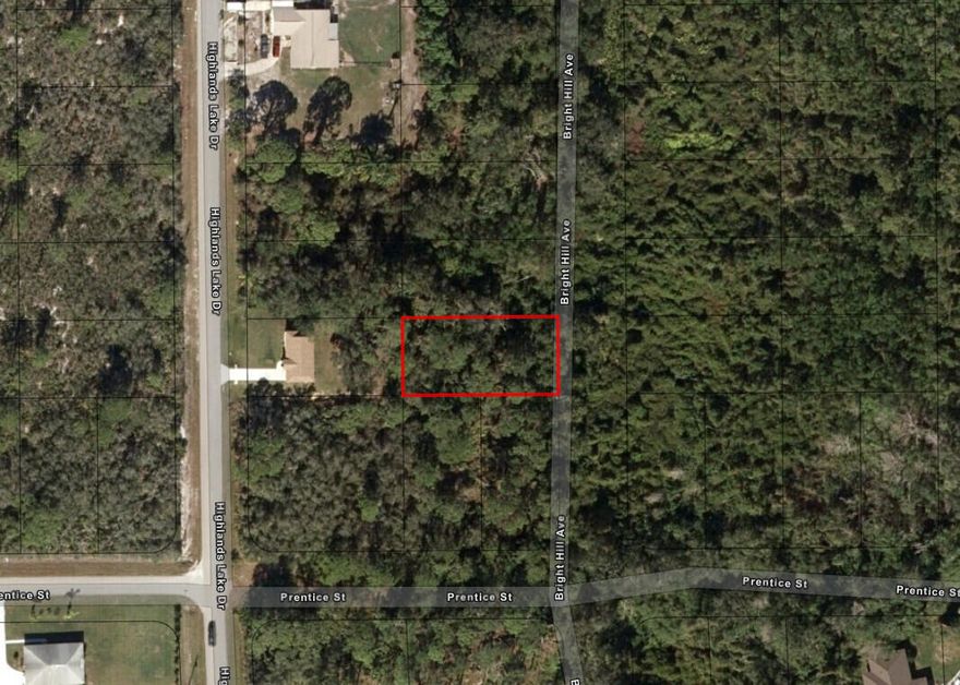 Owner Financing on this buildable lot in Lake Placid. Quiet neighborhood. No neighbors!