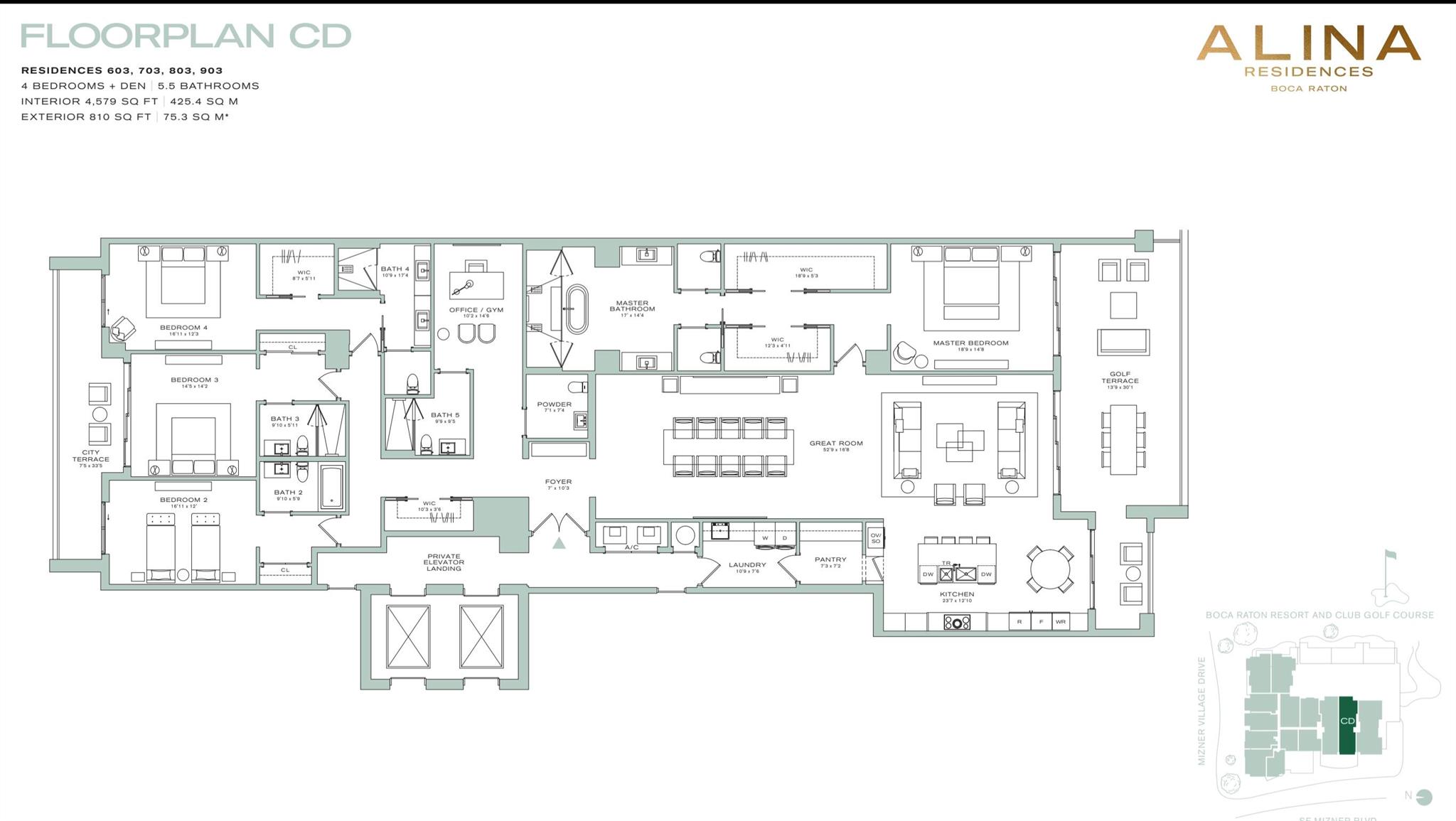 ALINA Boca Raton Condo - Residential