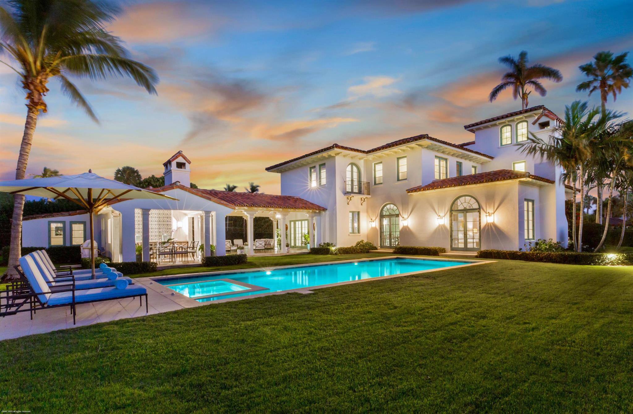 Introducing Casa Torre: A Timeless Treasure on Jupiter Island. Step into a piece of history with Casa Torre, an iconic Mediterranean Revival estate that graces Jupiter Island. Originally built in 1923, this architectural masterpiece has been meticulously restored in 2022 under the expert guidance of renowned architect Tom Kirchhoff, seamlessly blending classic elegance with modern comforts. Key Features include a Charming Guest House, Gourmet Chef's Kitchen, Custom Impact Windows and Doors and Lush Landscaping. Move right into this landmark luxury residence and embrace the exquisite lifestyle that Casa Torre offers. Don't miss your opportunity to own a piece of paradise on Jupiter Island - where history meets modern luxury.