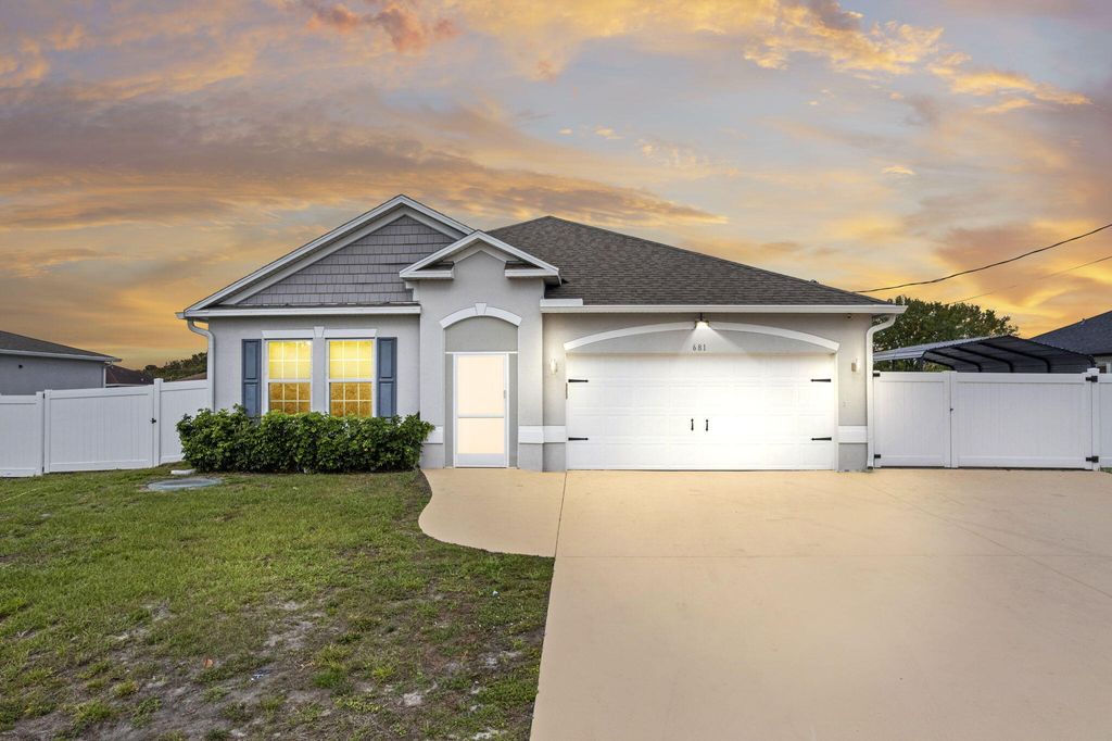 Photo of 681 SW Millard Drive, Port Saint Lucie, FL 34953 (MLS # B26013406)