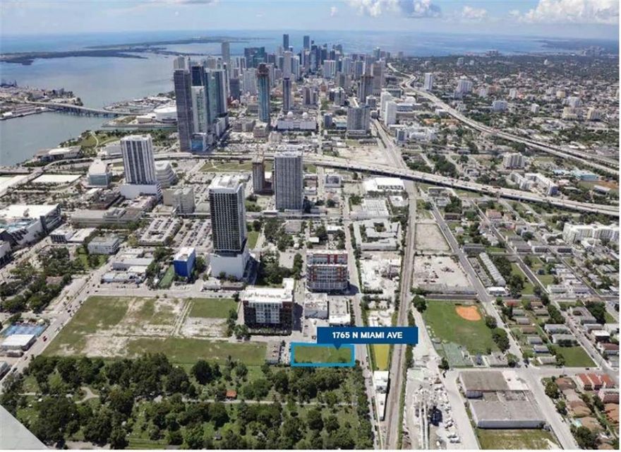 1765 North Miami Avenue. 1765 North Miami Avenue is a 0.69 acre site within the Omni/Edgewater neighborhood of Miami. The site is zoned T6-24 0, which allows a developer to build up to 9.1 times the property land square footage or 273,000 square feet and 48 stories. Greater Downtown Miami is undergoing significant development with four massivemixed-use projects planned or under construction. These developments are locatedwithin 2 miles of 1765 North Miami Avenue.
