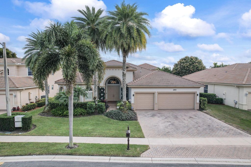 Photo of 2903 Fontana Lane, Royal Palm Beach, FL 33411 (MLS # B26015848)