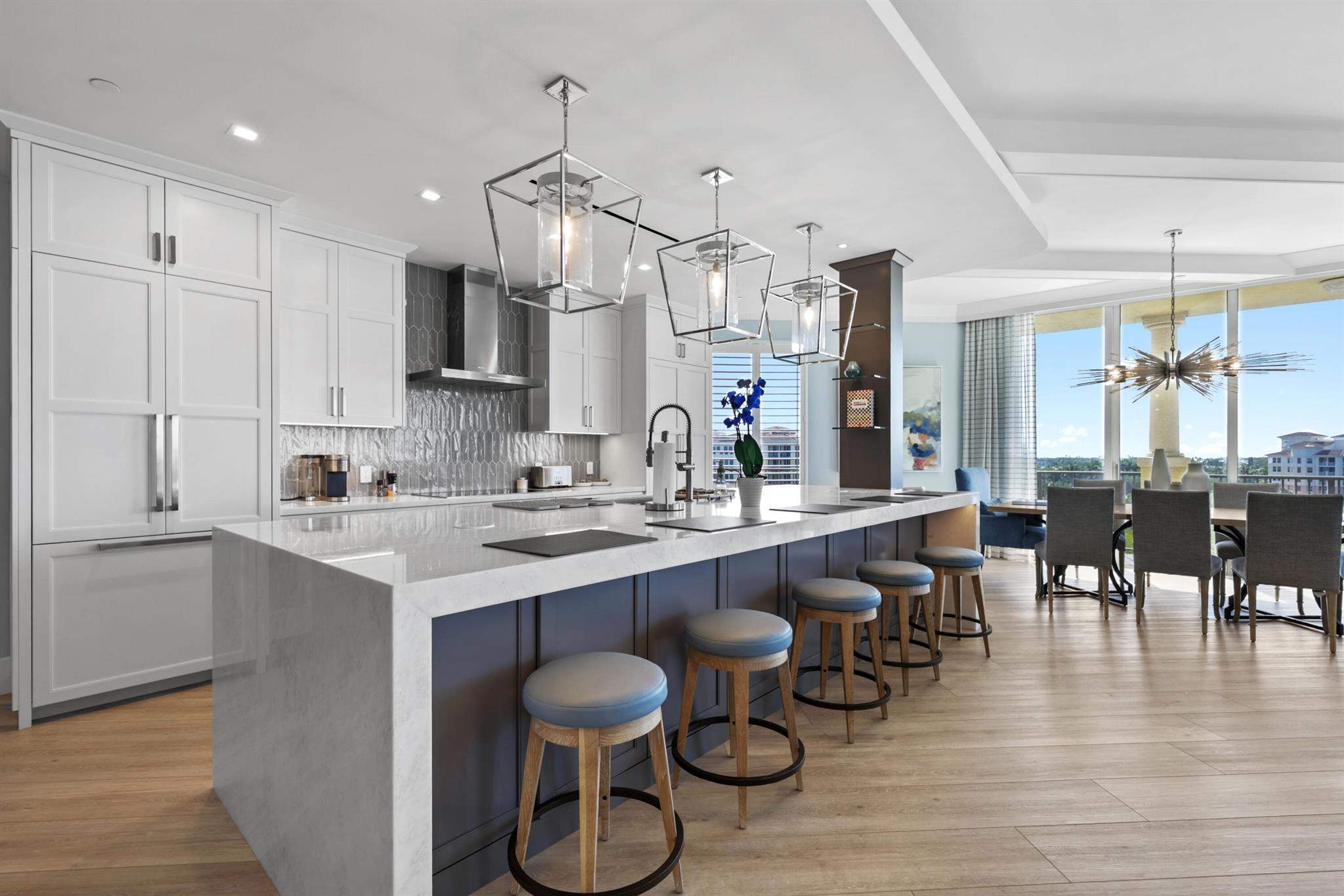 Fully renovated condo at The Pointe in Jupiter Yacht Club. Bright open layout, new finishes throughout, and a private balcony with marina and Intracoastal views. Modern kitchen, updated baths, and move-in ready condition. Bedroom 3 is equipped with a pull-out couch for flexible sleeping arrangements. The Pointe is a gated community with resort amenities including a waterside pool and secure garage parking. Step onto the Riverwalk for dining, shops, and miles of waterfront paths. Beaches, golf, and everything Jupiter are minutes away. Four-month minimum lease. Available now.