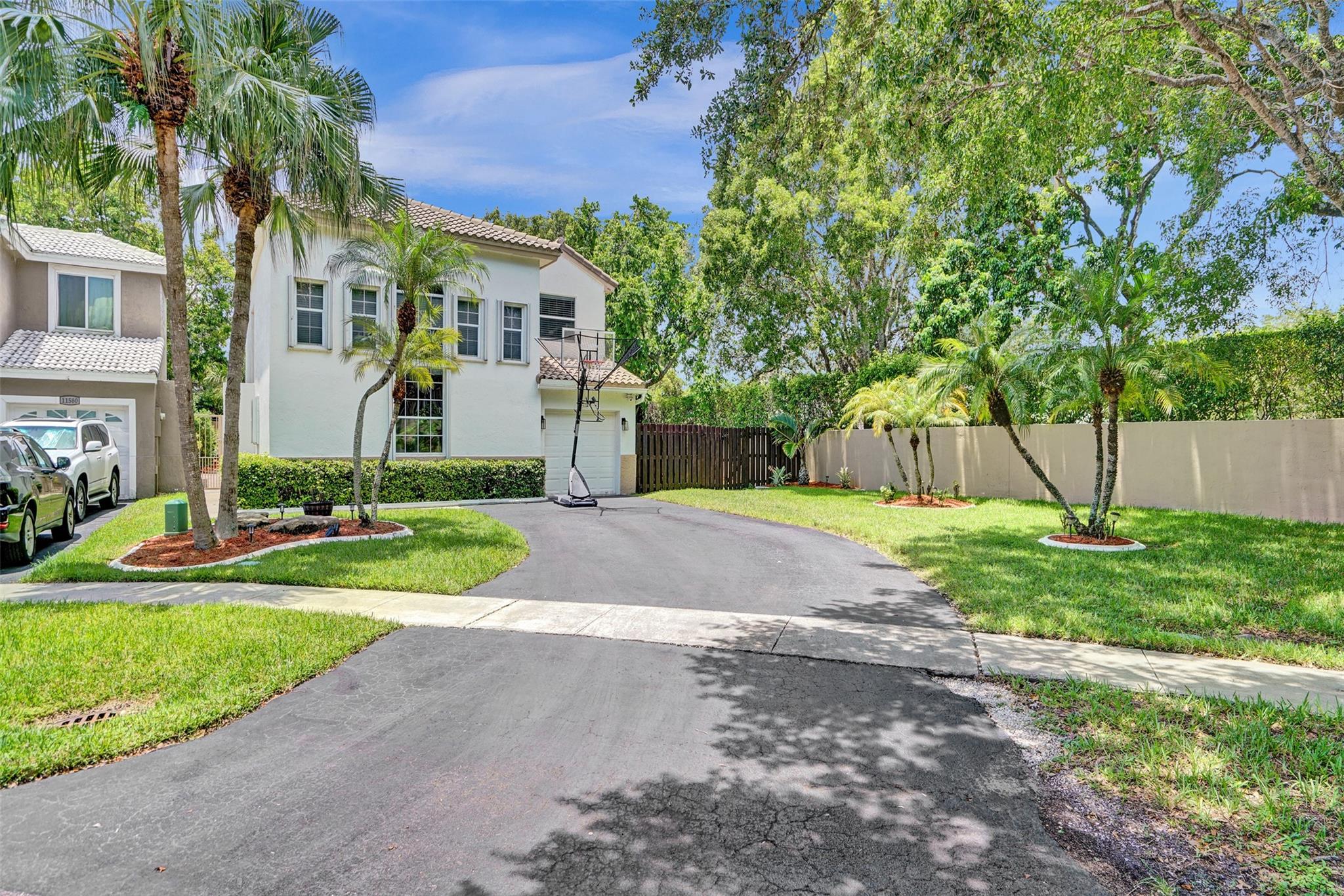 This home is the kind of place where you sip your coffee by your renovated saltwater pool, enjoy a great-sized yard, & stroll over to the neighborhood playground that’s so close. Inside, you’ll find a layout that just works: primary downstairs, spacious living areas, & loft perfect for office, playroom, or workout space. It’s not just about good vibes — this home comes ready for real life with 2024 AC, newer appliances, full hurricane protection, & sits on a quiet street. Everything’s already done for you. Just move in, unpack, & start enjoying. Located in a not-so-hidden gem, Rock Creek — with trails, lakes, parks, & A-rated schools that make people want to move here. The kind of neighborhood where pool parties, lazy Sundays, & playground runs all fit into real life. No rentals permitted.