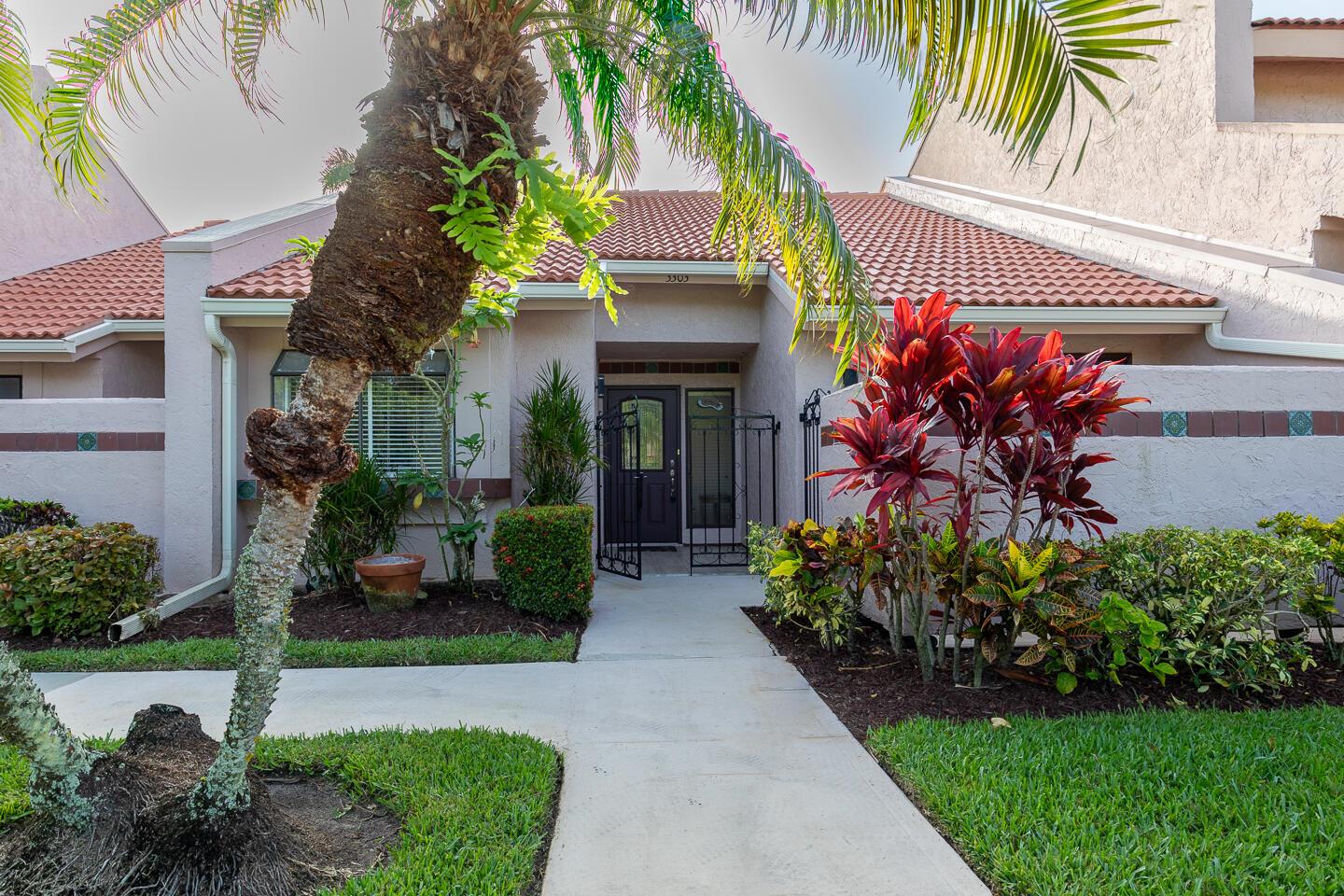 Lovely updated 3 bedroom/3 bath ONE STORY villa in the Villas of Sandpiper Bay. NEW ROOF in 2021. Offered FULLY FURNISHED/TURNKEY. Backs to private preserve. Updated flooring, updated baths, extended screened and covered patio. CANNOT RENT THE FIRST YEAR OF OWNERSHIP. After that you can rent 3 times a year with a minimum of 30 days for each rental. Community offers resort style living with pool/spa and a dock that goes out into the St Lucie River - perfect for watching sunsets, social gatherings, fishing and more.