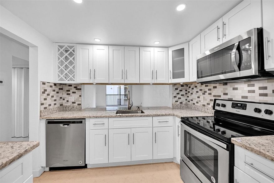 Beautiful all ages move-in ready 2-bedroom, 2-bathroom condo ideally located in the heart of Davie, just minutes from top colleges, shopping centers, restaurants, and major highways. This well-maintained 2nd floor unit features a beautifully updated kitchen with sleek stainless-steel appliances, freshly painted interior, impeccable tile flooring throughout and updated bathrooms. Building Roof replaced in 2023, Hurricane Impact Windows, Exterior Painting Complete, New Landscaping and all building structural repairs / 50-year inspections done for peace of mind. All assessments have been paid by the seller, Community amenities include pool, tennis courts, and a dog park, a perfect blend of convenience and lifestyle. This is a fantastic opportunity in a highly desirable area!