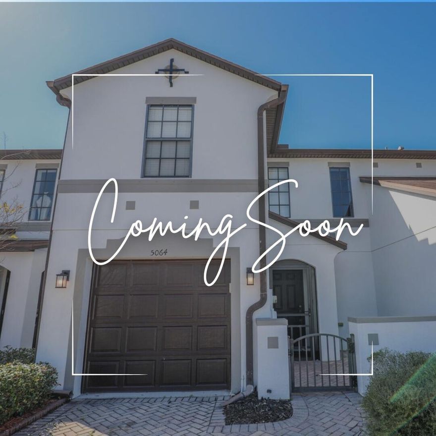 Introducing 5064 NW Coventry Circle, Port Saint Lucie, FL 34986 - your ideal townhome awaits! This charming 3 bedroom, 2 1/2 bathroom residence offers an open kitchen, center island, a private screened in patio for outdoor relaxation, a spacious master suite with an ensuite bathroom, washer & dryer, and more. 1 car garage to park a car or toys in with ample parking in the driveway and extra parking space. Take some friends to the clubhouse and soak in the community pool on a hot day! Conveniently located in Port Saint Lucie, enjoy easy access to local amenities and community attractions and just down the road from the Mets Stadium. Growing area with new restaurants and shops and easy access for commuters to I95!