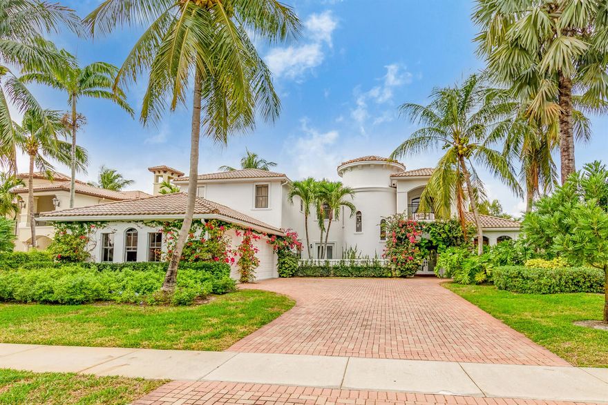 Discover a meticulously updated stately home in a prestigious, man-gated community. This beautifully decorated residence boasts 6 generous bedrooms, a sprawling open family room, and a large chef's kitchen. Plenty of room to gather with friends and family. Get away from the cold winter months, enjoy Florida winters, relax and enjoy nature in your own back yard and sparkling pool.Enjoy unparalleled community amenities: a state-of-the-art gym, heated pool, and jacuzzi. Travel effortlessly to the Polo fields and WEF (Winter Equestrian Festival) via your personal golf cart. Experience luxury living, where classic elegance meets modern convenience.