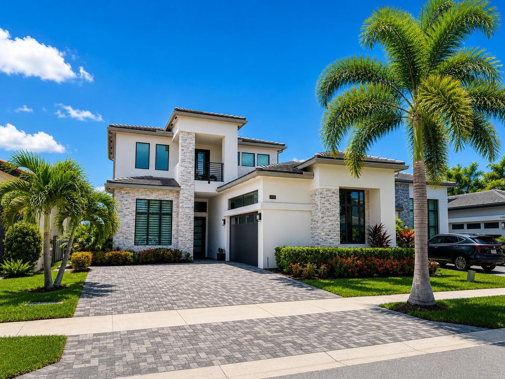 Photo of 17370 Santaluce Manor, Boca Raton, FL 33496 (MLS # B26029224)