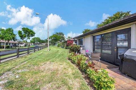 A home in Boynton Beach