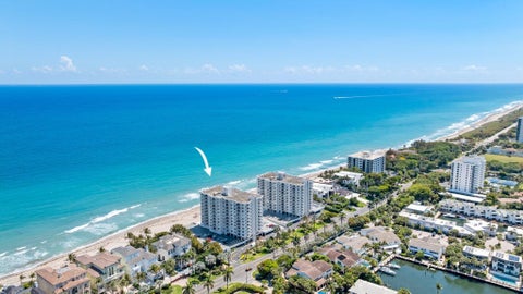 Tiny photo for 4505 S Ocean Boulevard #203, Highland Beach, FL 33487 (MLS # B26079414)
