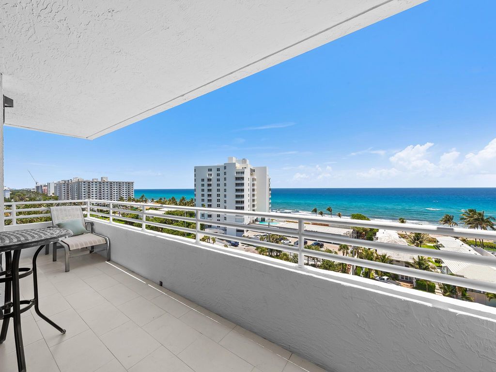 Photo of 3450 S Ocean Boulevard #906, Highland Beach, FL 33487 (MLS # R11075363)