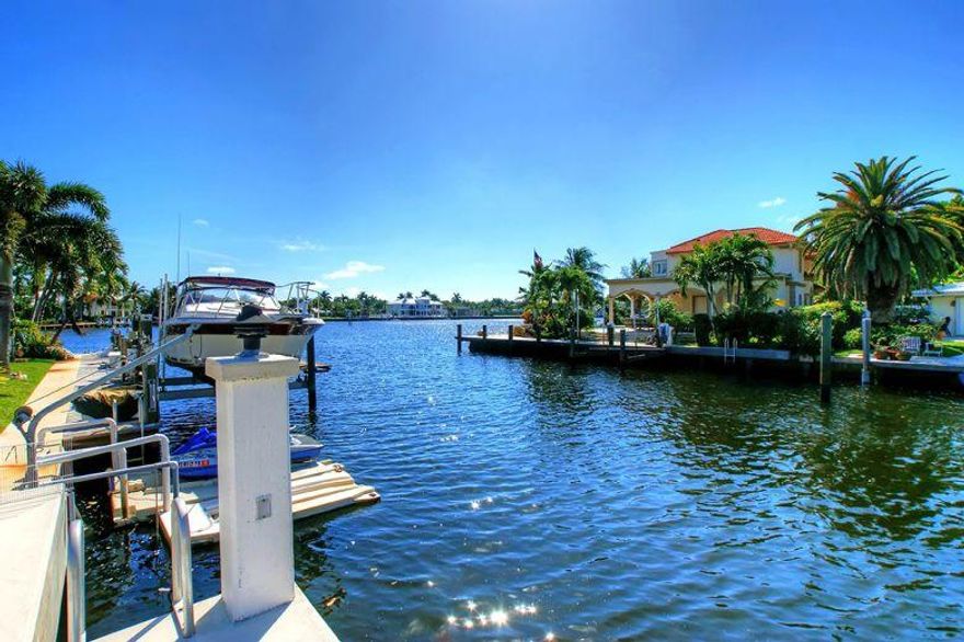 Beautiful 3/2 remodeled home one lot off the Intracoastal, centrally located between Linton Blvd. and Atlantic Avenue making all of downtown Delray easily accessible.  Amazing views of the water and large concrete dock for boaters. Available immediately. Incredible views of the intra-coastal, huge back deck around the pool providing a great indoor/outdoor living area.  Heated pool, newly painted and freshened up.  Induction cooktop.