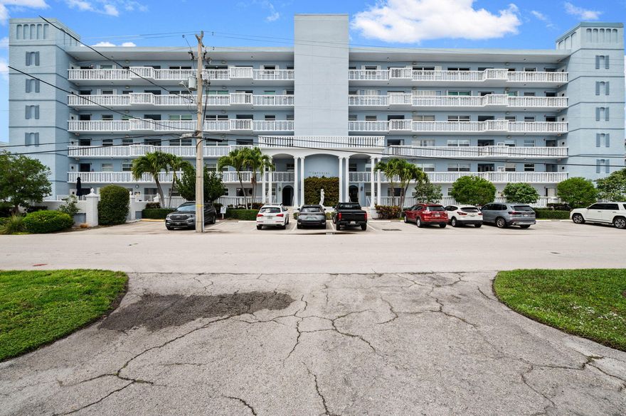 Location, location, location! Just a few blocks away from famous Fort Lauderdale beaches, famous restaurants & everything the city has to offer.  Enjoy endless  water views & ocean breezes from your enclosed screened-in patio & huge wrap around balcony. The oversized corner condo located on the first floor offers a great open floor plan with a remodelled kitchen/island, living room and two spacious bedrooms allowing plenty of natural light through the impact doors and windows. Plenty of storage & closet space. 1 assigned covered parking in garage & plenty of guest parking in front of the building.  Washer & dryer in unit. Rent includes  water & pest control. Association does not allow pets for tenants. Annual leases only.  Furniture negotiable.