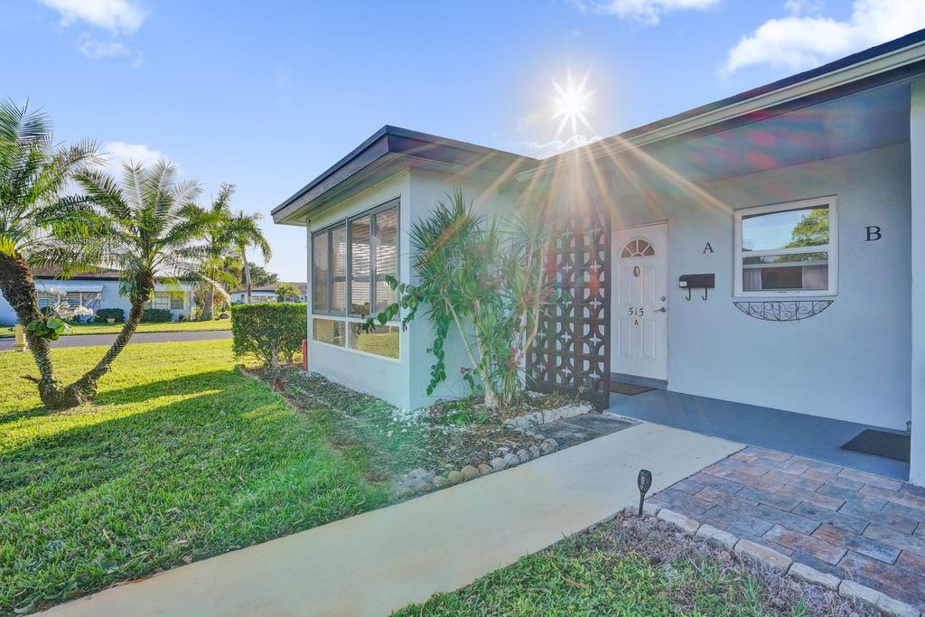 Photo of 515 High Point Drive #A, Delray Beach, FL 33445 (MLS # R11157058)