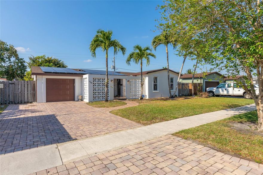 New Roof! Solar Savings! Move-in Ready in Cooper City No HOA! 
Love where you live, this upgraded 4-bed, 2-bath gem blends comfort, style & efficiency in the heart of Cooper City! Enjoy peace of mind with a 2021 roof, solar panels, tankless water heater, and updated indoor/outdoor electrical panels. Impact-rated front & back windows, plus panel shutters for remaining windows. Light-filled interior, modern curb appeal, 1-car garage, extended driveway & spacious backyard with screened-in patio and storage shed.
Tucked in one of Broward’s most beloved cities and zoned for A+ rated Cooper City schools, this home is also just minutes from parks, shopping, and dining. Don't miss the chance to make this move-in-ready beauty yours!