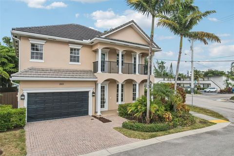 A home in Wilton Manors