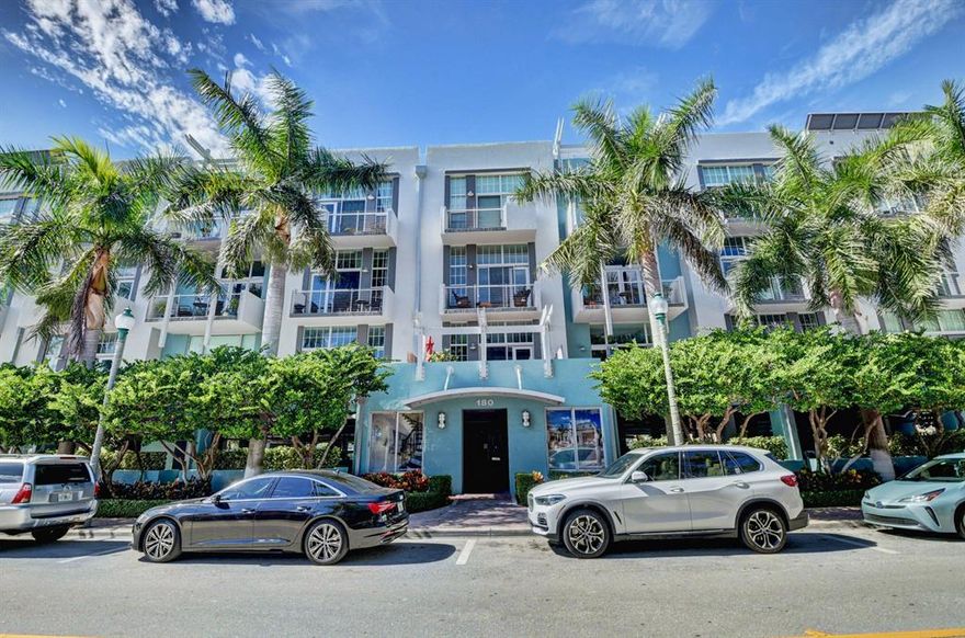 This is a true loft located in one of the most desired neighborhoods in East Delray Beach. 2 blocks away from distinguished Atlantic Avenue and 5 minutes away from some of the most beautiful beaches in the country. Ocean City Lofts has it all! Rooftop heated pool and hot tub, rooftop grill/kitchen area, garaged parking with ample guest parking available, freshly painted building, restored balconies, complete hurricane impact windows and doors and located in a neighborhood setting with quiet streets and side walks. The unit boasts glistening polished concrete floors, grandiose 12ft exposed concrete ceilings, stainless steel appliances and a highly desired open and spacious living space that radiates with natural light. The unit comes equipped with a washer and dryer and an enormous walk in California closet with built in shelving and drawers. The exposed duct work and exposed piping through out the unit really exudes that genuine New York City loft vibe but without the traffic and snow. Top floor unit offering elated city views. The building and unit are exquisitely managed and maintained, ready to provide its new owner with a truly special living space.