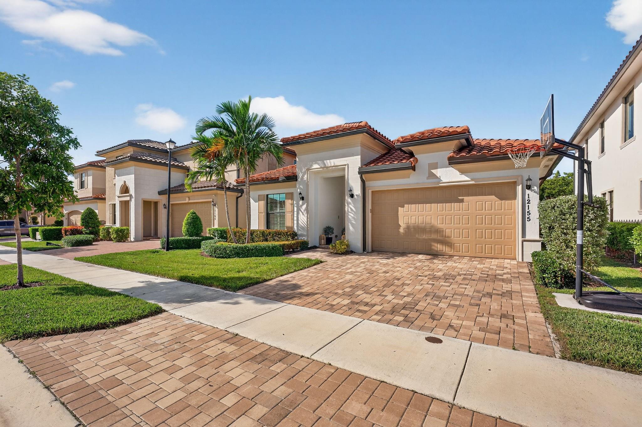 This beautiful residence, built in 2021, features 3 spacious bedrooms, an enclosed 4th bedroom, and 2.5 baths on a 0.28-acre lot in Parkland Bay. The bright open floor plan showcases tray ceilings and elegant 24x24 sealed tile flooring throughout. The chef-inspired kitchen is equipped with quartz countertops and high-end stainless-steel appliances, including a gas stove and double oven. The luxurious master suite boasts a walk-in closet and a spa-like bath with a shower, separate tub, and double sinks. Additional features include a new washer and an oversized, private backyard, perfect for outdoor entertaining. Experience an upscale lifestyle with community amenities such as a gym, resort-style pool, aerobics studio, tennis courts, playground, and more.