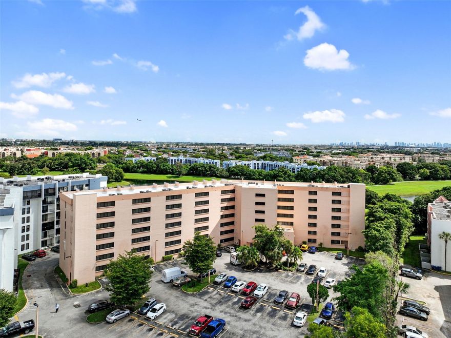 Very neat and beautiful 2BD/2BA condo in all-ages Golfview CL Fontainebleau just listed for sale! Freshly painted interior, with exterior painting in progress. Features include A/C 2019, impact windows, remodeled bathrooms (master bath handicap accessible), French doors, new vanities, and tile flooring throughout. Enjoy a gorgeous lake view! The building has a new roof, hurricane-impact windows, new elevator, new fire alarm system, and new exterior cameras. Special assessment of $18,444 already paid in full by Seller. Unit includes a same-floor storage space. Unit can be rented immediately. Excellent location!