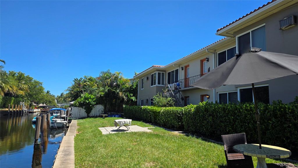 Photo of 611 Ponce De Leon Drive #1, Fort Lauderdale, FL 33316 (MLS # F10521162)