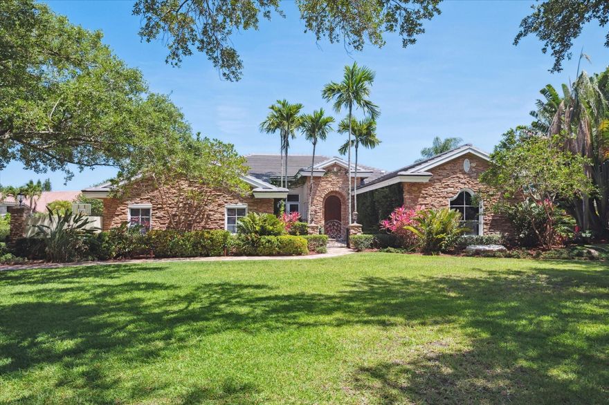 Rarely available waterfront estate in prestigious Cypress Head. Situated on a double cul-de-sac for ultimate privacy. 6BR, 5BA, over 5,889 sq ft of AC living space. Features include billiard room, 16x21 office w/hardwood floors, spacious owner’s suite, gourmet Thermador kitchen w/ dual ovens, 6-burner gas cooktop, Viking fridge, & built-in coffee bar. Family room w/fireplace & custom feature wall. Flat tile roof (2022), 4 new A/C's (2023), 48kw whole-house generator. 3-car air conditioned garage w/ insulated doors & race deck floors. Bamboo flooring in all bedrooms. All impact windows and doors. 45k gallon saltwater pool w/spa. Indoor 17-ft bar w/dual fridges, ice maker, blinds & surround sound. Summer kitchen, hibachi cooktop, louvered roof, retractable screen, fire pit & expansive patio.