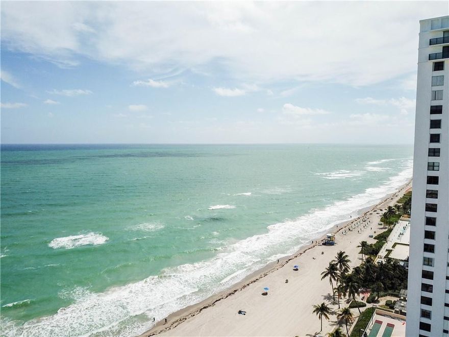 Amazing LOCATION!LOCATION!LOCATION!Ocean Front Resort style complex"QUADOMAIN" on Hollywood Beach!! This Condo Features 2 Bedrooms, 2 Full Baths,Freshly Painted, Bright & Light Corner Unit,Open Balcony overlooking Night Lights of A1A, Beautiful Ceramic Tile Throughout,All white Kitchen including BRAND NEW Electric Range & Microwave,NEWER AC Unit & Water Heater,New Electric Panel!!! Walking distance to Boardwalk, Close to Shopping, Dining, Margaritaville, Great Amenities including 2 Heated Pools,Free water Aerobics, Zumba and Yoga Classes, Seaside Restaurant, New Gym, Billiards room, Library, Kids play room, Clubroom and Valet Parking. Come Home to Enjoy Resort Style Florida Living at its Best!!!Yearly Lease only