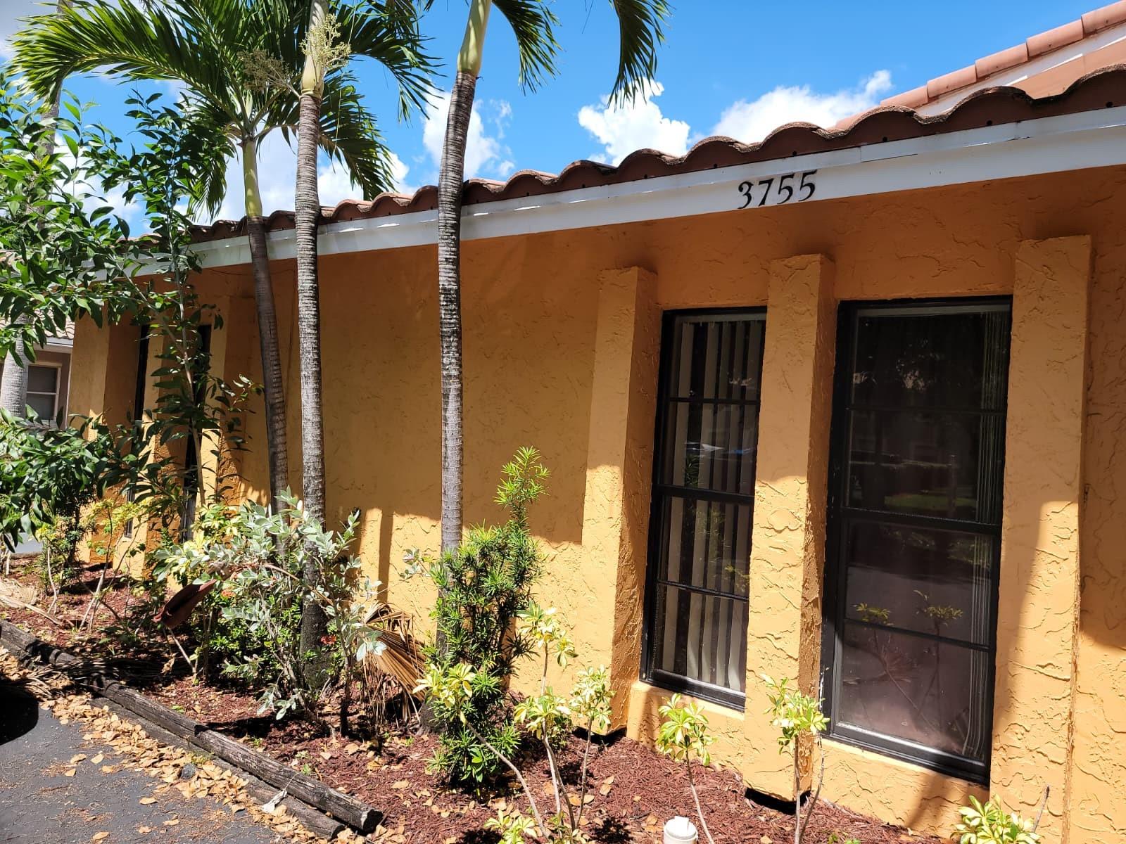 Welcome home to this well-maintained 2-bedroom, 2-bath unit offering comfort and space in the heart of Coral Springs! This clean and move-in-ready unit features sleek tile flooring throughout, a bright and open living area and a cozy kitchen with ample cabinet storage, neutral countertops, and essential appliances. The unit boasts two full bathrooms—one with a freshly tiled walk-in shower and the other with a tiled shower/tub combo—both offering upgraded vanities and fixtures. A private entrance, and a cozy front porch make this unit feel like home. Conveniently located off Sawgrass Expwy— close to the park, close to beaches, airport, Sawgrass Mills, Costco, Coral Square mall, shopping area/ dining & entertainment. Fast approval—no HOA delays-ready for immediate move-in!