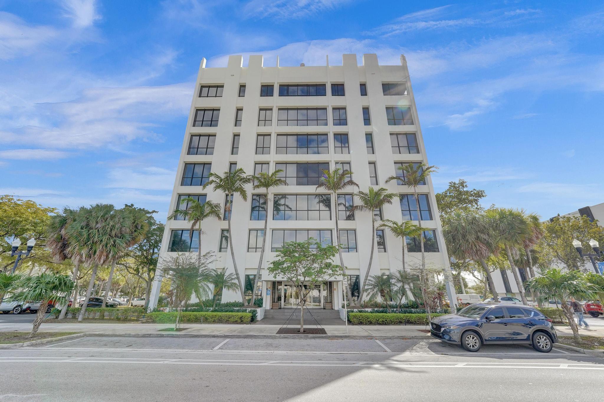 Incredible opportunity to purchase two adjoining commercial spaces in the heart of Hollywood. Unit 700 is 930 sf and Unit 701 is 1350 sf for a total of 2,280 sf. The units can be easily combined. Both are corner units with lots of windows, lots of natural light and amazing 180 degree views from the penthouse level. The suites are currently built out with a total of 7 offices, two reception areas, a large bullpen/open area and storage room. The property comes with 4 assigned parking spaces and ample open and guest parking. The building has a beautiful-remodeled lobby with receptionist.