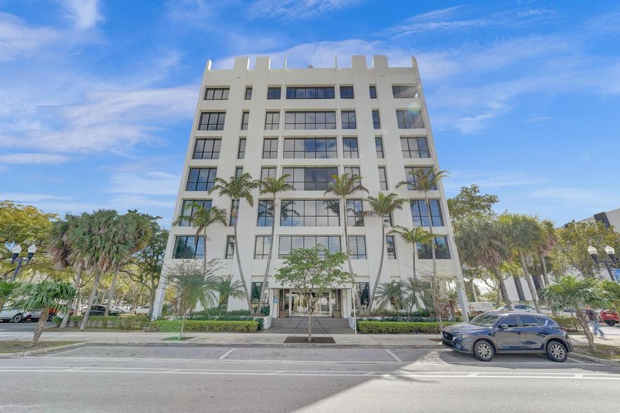 Incredible opportunity to purchase two adjoining commercial spaces in the heart of Hollywood. Unit 700 is 930 sf and Unit 701 is 1350 sf for a total of 2,280 sf. The units can be easily combined. Both are corner units with lots of windows, lots of natural light and amazing 180 degree views from the penthouse level. The suites are currently built out with a total of 7 offices, two reception areas, a large bullpen/open area and storage room. The property comes with 4 assigned parking spaces and ample open and guest parking. The building has a beautiful-remodeled lobby with receptionist.