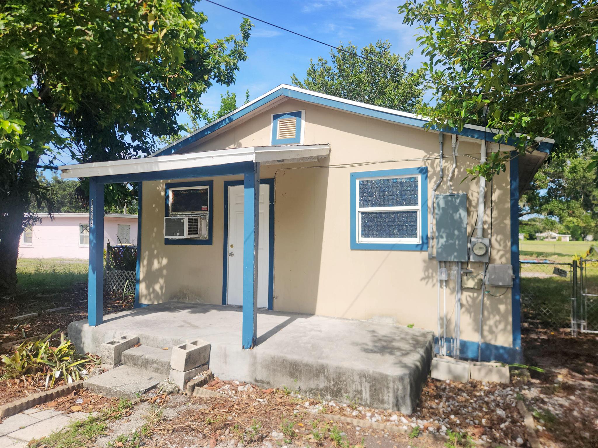 Cozy home is a perfect starter or rental home on an oversized lot on a very private street! Fully renovated so all it needs is you! New roof in 2019! Market rent is approximately $1,500. Easy access to beaches and historic downtown Fort Pierce!