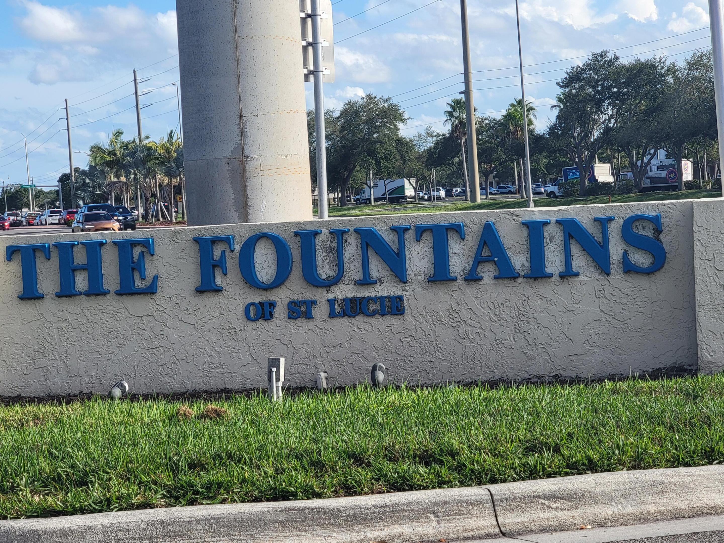 THE FOUNTAINS OF ST LUCIE - Residential