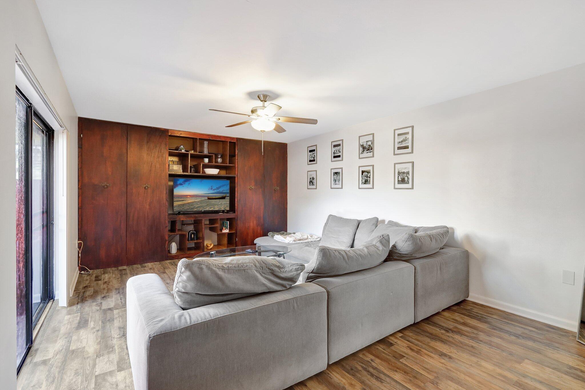 PHOTOS COMING SOON! This stunning upgraded 2-bedroom, 2.5-bathroom townhome offers comfort and tranquility. Upon entering, you're welcomed by a spacious living room, dining area, and kitchen with wood flooring, creating a warm and inviting atmosphere. The main level includes a full-size washer and dryer for added convenience. Upstairs, both bedrooms feature ensuite bathrooms and private balconies with peaceful garden views. The unit also includes a large patio space, assigned parking, and guest spaces. Community amenities include walking trails, picnic areas, three pools and clubhouses, playgrounds, and various sports courts. Ideally located near I-95, downtown West Palm Beach, Rosemary Square, the Tanger Outlet Mall, and PBI.