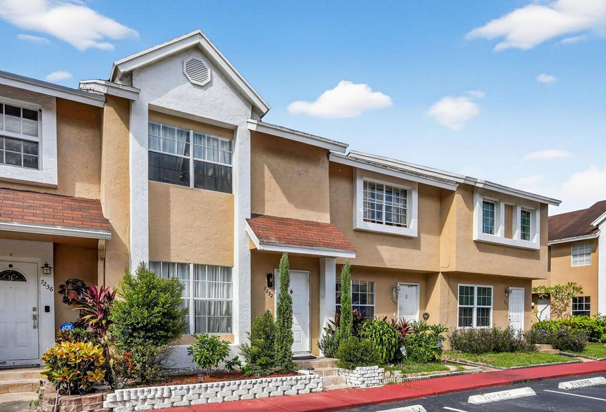 Beautiful 2-bedroom, 2-bath townhouse for sale in Tamarac! This charming home features a remodeled kitchen with modern finishes and stainless steel appliances. Enjoy a bright, open layout perfect for entertaining, spacious bedrooms, and a private patio for relaxing outdoors. Conveniently located near shops, restaurants, and major highways -- move-in ready and waiting for you!