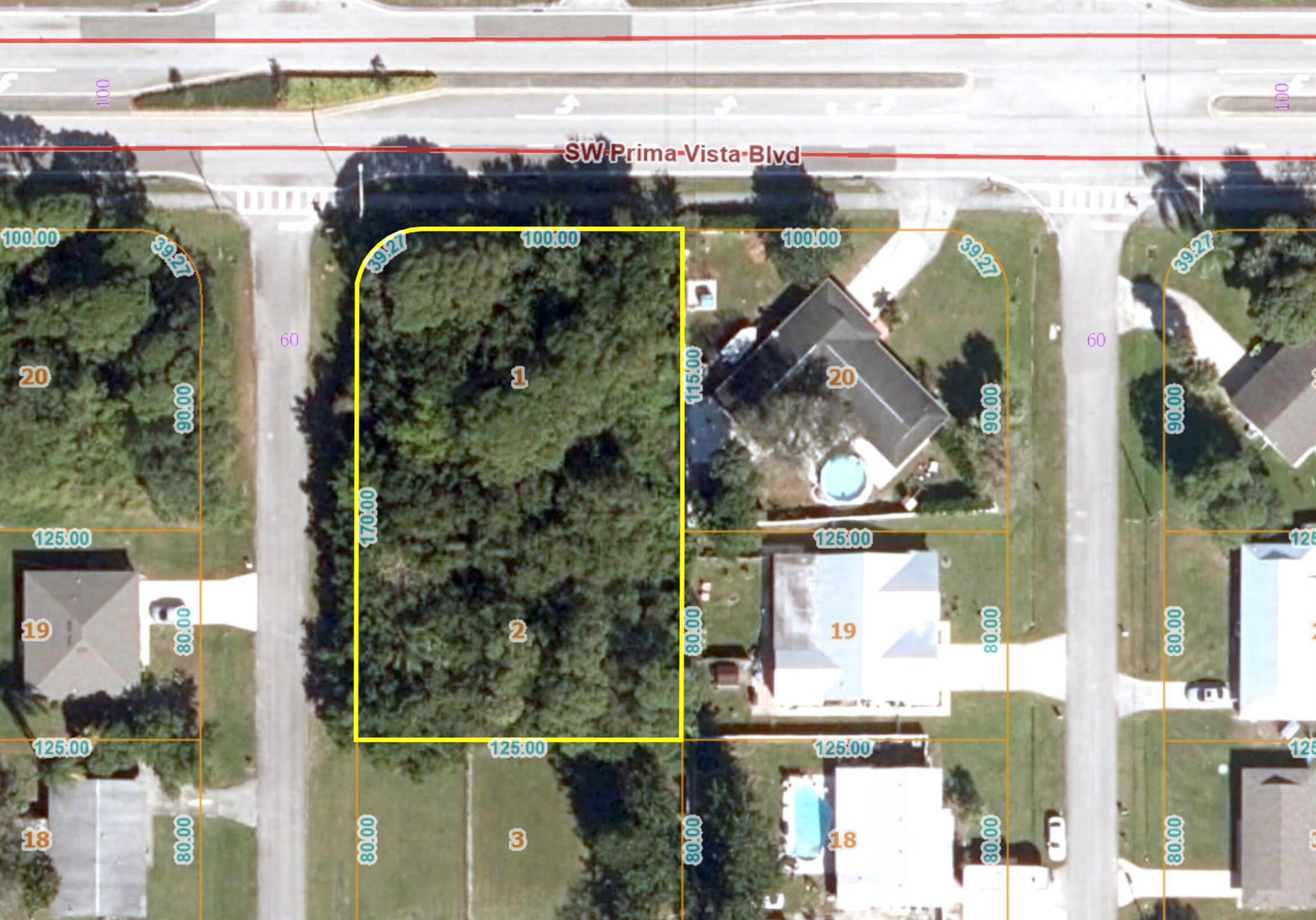 This prime corner double lot in Port Saint Lucie offers an excellent opportunity to build your dream home in sunny Florida. With ample space to create your ideal residence, this property provides endless possibilities for design and landscaping. Its convenient location ensures you're just a short distance away from shopping, dining, and other amenities. Please note that owners will NOT accept ASSIGNABILITY, only in special circumstances.