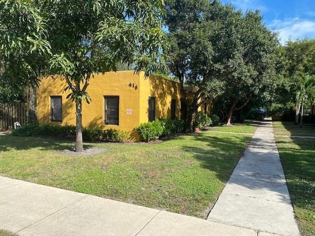 Charming 1-bedroom, 1-bathroom apartment situated in the heart of Flagler Village. As you enter, you'll be greeted by a cozy dining and living area. To the left, the kitchen offers plenty of cabinet space for cookware, a refrigerator, gas stove, sink, and a small pantry. At the rear of the unit, you'll find the bedroom and a fully updated bathroom featuring a walk-in shower and multiple closets for storage. This unit is currently vacant and ready for immediate occupancy. Please note that there is no laundry facility on the property.
