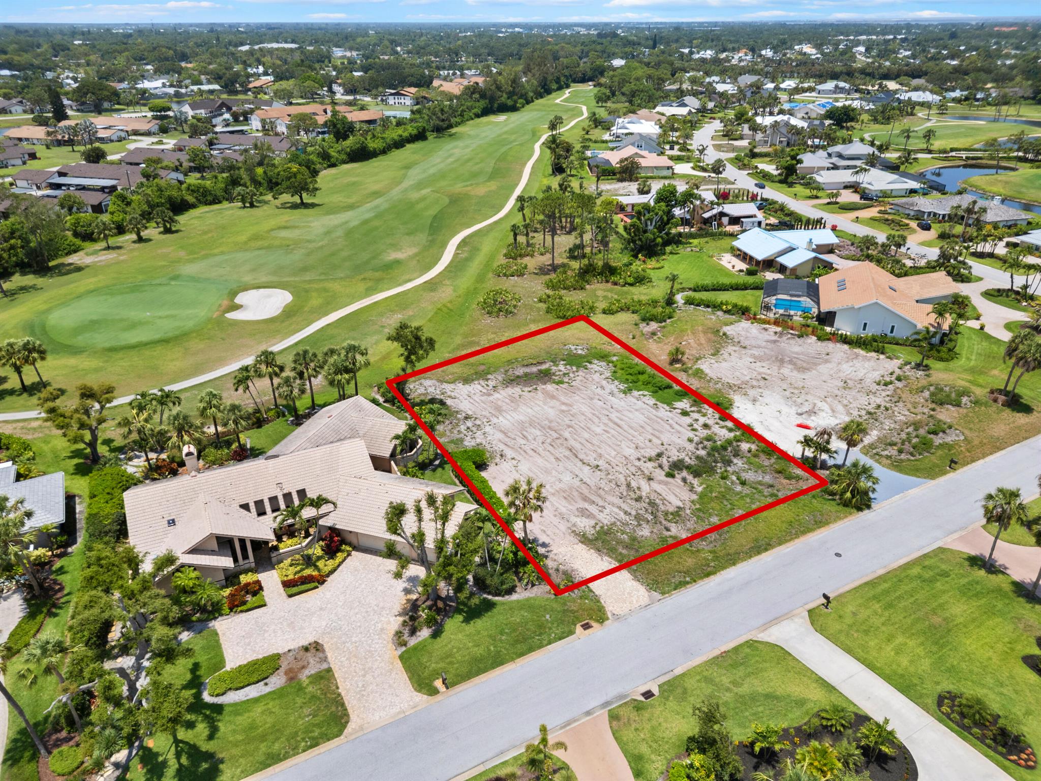 This is an exceptional opportunity to build your custom home in the prestigious Mariner Sands Country Club. This spacious 16,405 sq ft lot is ideally situated on a quiet, dead-end street and offers picturesque views of the 7th hole on the Blue Course.Cleared and ready for construction, this lot is a rare find in one of the area's most sought-after communities. Don't miss your chance to create your dream home in this beautiful and private setting. Bring your builder. Inquire about architectural guidelines.Mariner Sands Country Club offers 2 championship golf courses, tennis, pickleball, croquet, a world-class fitness center, resort-style pool, restaurant, and a new $35 million clubhouse that is opening in a few months!