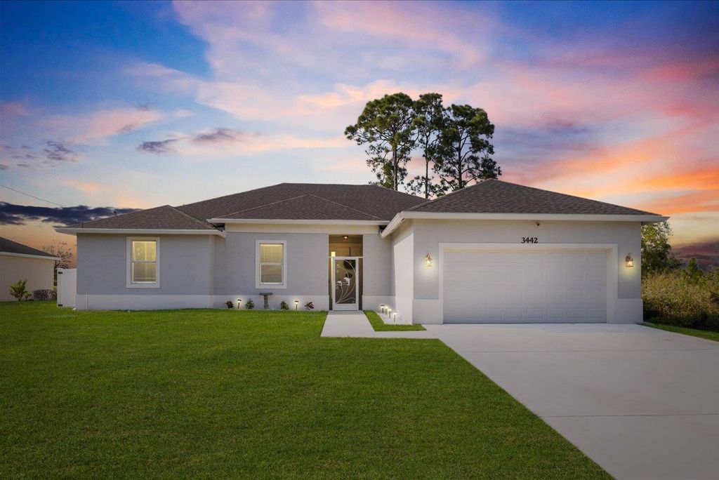Photo of 3442 SW Esperanto Street, Port Saint Lucie, FL 34953 (MLS # B26006904)
