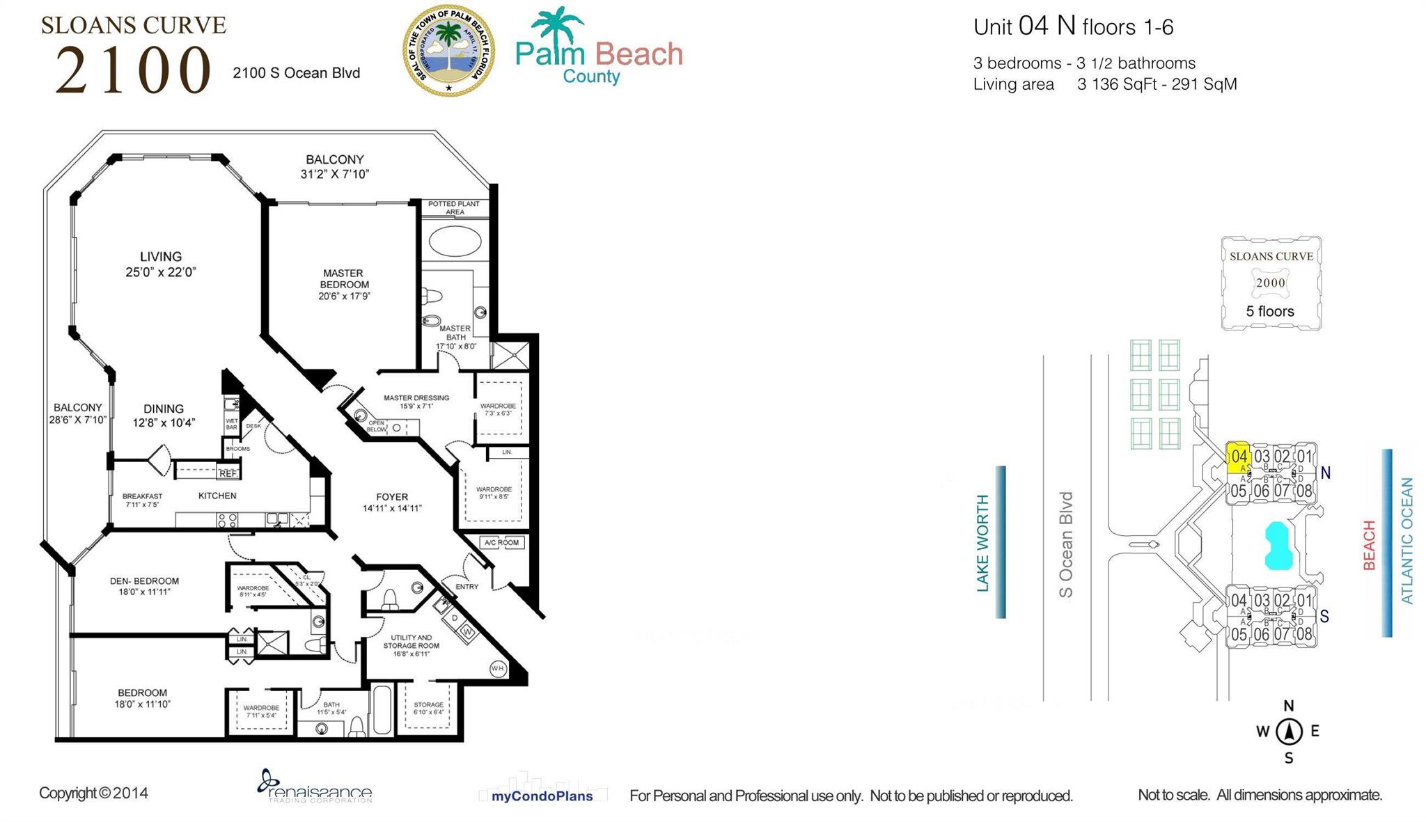 2100 COND AT SLOANS CURVE - Residential