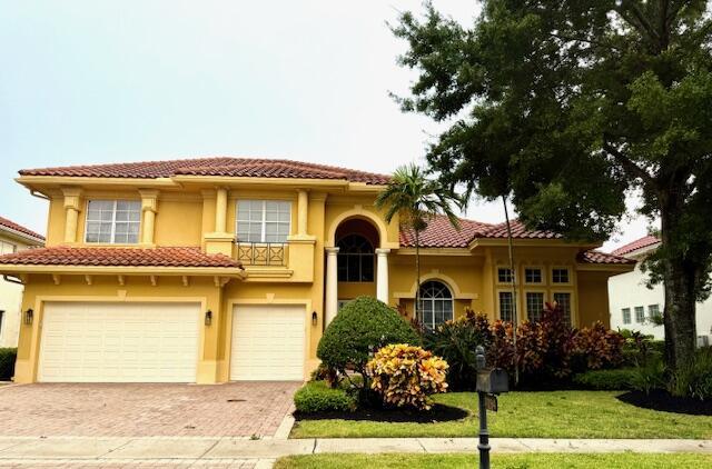 Rarely available stunning 2-story home in Mediterrania in the heart of Boca Raton offers the perfect blend of elegance and comfort. With 4 bedrooms plus a den and loft, 4 bathrooms, and a 3-car garage, there is space for everyone to live, work, and play in style. The expansive primary suite features two walk-in closets and a spa-like bathroom with dual vanities, an enticing tub, and a separate shower, creating the ultimate private retreat.Soaring ceilings and custom shades in the living room add a touch of sophistication, while the open kitchen impresses with granite countertops, abundant storage, and newer stainless-steel appliances. Upstairs, the loft is the perfect space to relax. There is a guest room w/ an ensuite and 2 other rooms w/ a Jack & Jill style bath between them.