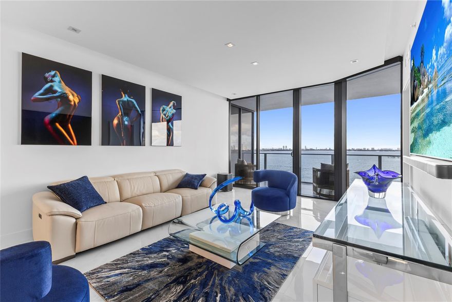 This fully furnished and beautifully finished 3-bedroom, 3.5-bath residence offers sweeping Biscayne Bay and skyline views through floor-to-ceiling glass. Enjoy a private foyer entry, an open modern kitchen with premium appliances, designer-selected furniture, custom closets, window treatments, and turnkey details throughout.

Step onto your spacious terrace overlooking the water, or take advantage of Aria Reserve’s world-class amenities: sunrise & sunset pools, tennis & pickleball courts, spa & fitness center, kids play areas, lounges, and a stunning resort-style deck surrounded by lush landscape.

Available for immediate move-in—just bring your suitcase and experience resort-level living minutes from Design District, Midtown, Wynwood, and Miami Beach.