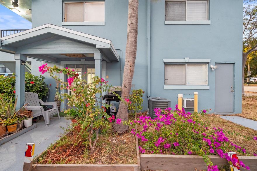 Enclave at Crown Park is a two-story condominium community located in the desirable Sunset Ridge neighborhood of North Lake Worth Beach--an area known for strong and consistent rental demand. The community offers a mix of one- and two-bedroom floor plans, appealing to a wide range of tenants.Unit 23 is a larger, highly desirable corner unit, offering a compelling opportunity for investors seeking immediate income. With a tenant currently in place, this property provides instant cash flow. The corner layout allows for additional privacy, enhanced natural light, and a more functional floor plan, making it especially attractive for long-term tenancy. A second private entrance and a quaint patio further elevate its appeal.