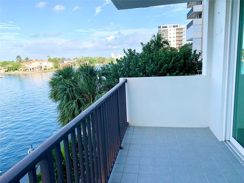 A home in Hillsboro Beach