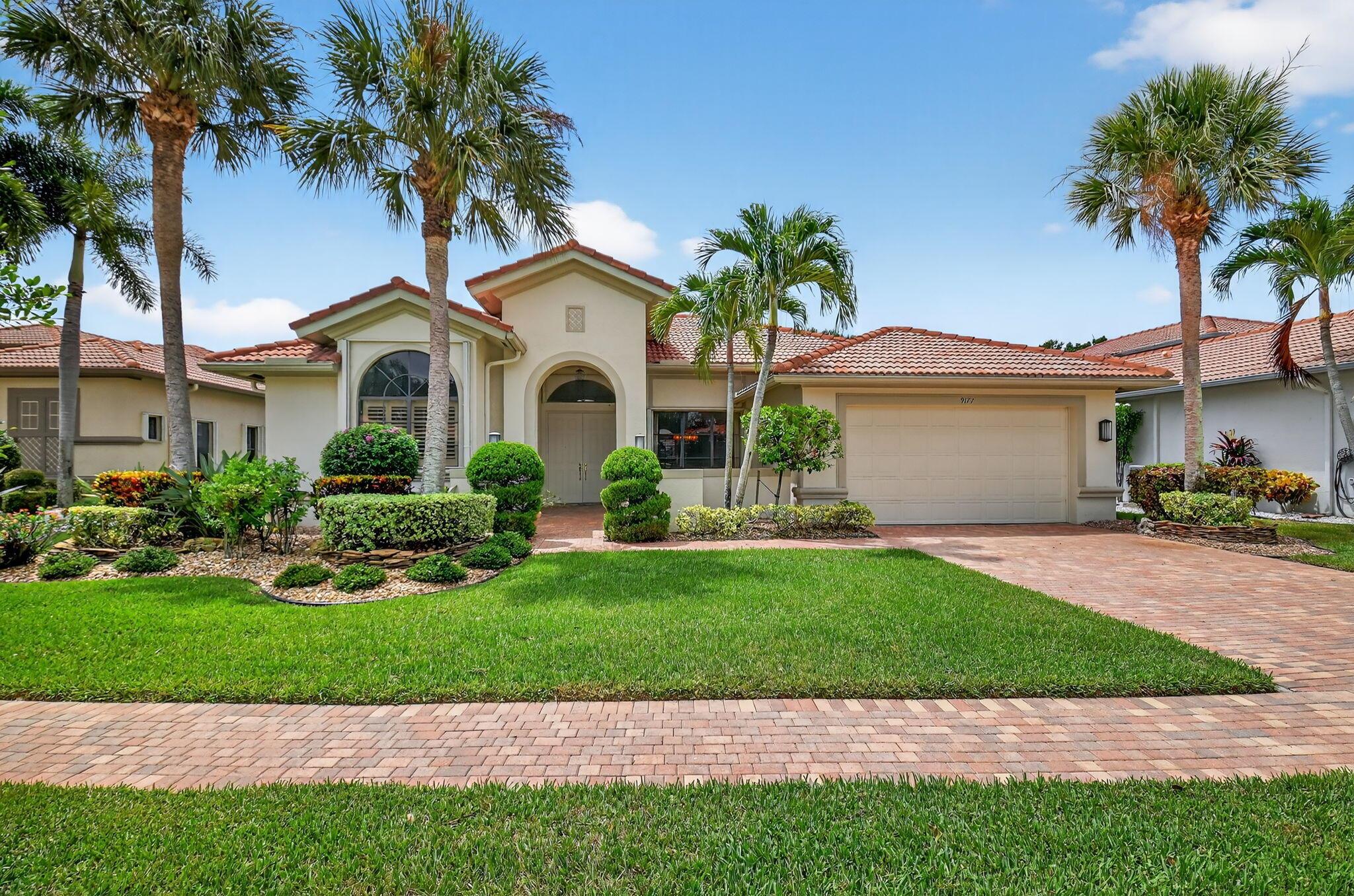 Rarely available Classico model is awaiting new owners. Will you be the lucky one? This light and bright 4 bedroom home has 2 1/2 baths and a 2 car garage. Situated on a lot with a beautiful lake view you can relax and enjoy those special moments with family and friends. The kitchen is equipped with granite countertops and 42'' wood cabinets. A newer french door refrigerator and dishwasher were recently installed. Both bathrooms, and the powder room, have granite counters. The primary bath has a separate shower and jacuzzi tub. This almost 2800 sq ft home has a formal dining room and separate living room and family room. The 4th bedroom is currently set up as an office, but has windows, closet and door.