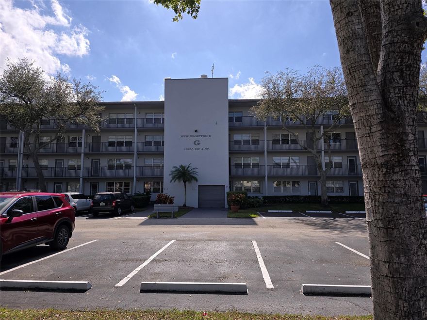 This 1 bedroom 1 and a half bath with laminate and tile floors is fully furnished a must see located in Pembroke Pines, in the premier community of Century Village. Enjoy the resort-like lifestyle of Century Village with many amenities and scenic views of the lush golf course from your bedroom window and back balcony patio, including the famous clubhouse with a theater, gyms, tennis courts, golf course, restaurant, pools, transportation, and 24-hour secure gated for this 55 and over community