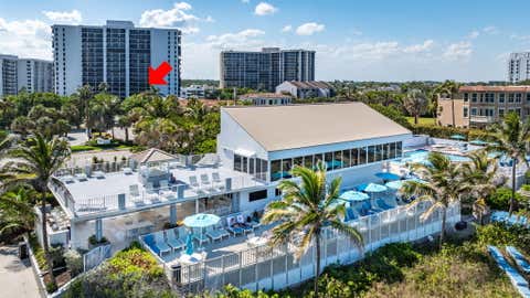 Tiny photo for 4748 S Ocean Boulevard #301, Highland Beach, FL 33487 (MLS # B26025208)
