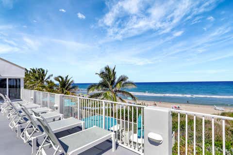 Tiny photo for 4748 S Ocean Boulevard #301, Highland Beach, FL 33487 (MLS # B26025208)